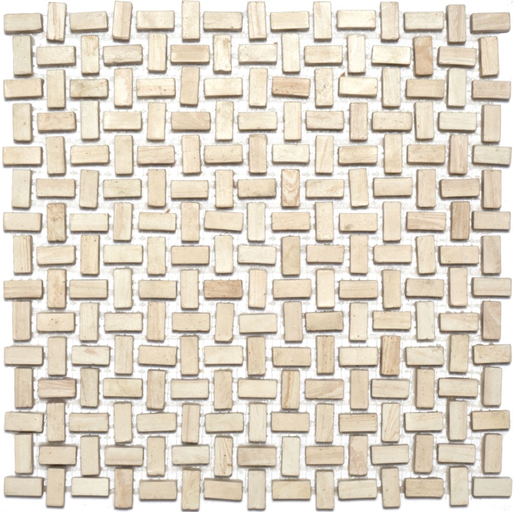 Мозаика из керамогранита Kotto Ceramica MI7 10200404C  Beige  300 x 300 х 10 ( прямоугольник 10 x 20 )