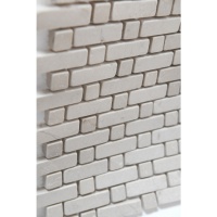 Мозаика Vivacer N21 Beige Marble Tumbled Brick Point