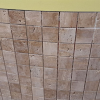 Мозаика из травертина Полированная МКР-3П (47x47) Travertine Classic