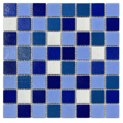 Мозаїка скляна V-MOS A004 Ultra Blue Mozaico de Lux