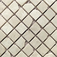 Мозаїка з мармуру Антик МКР-2СВА (23x23) Victoria Beige MB