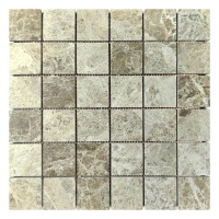 Мозаика из мрамора Полированная МКР-3П (47x47) Emperador Light G