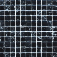 Мозаїка скляна Kotto Ceramica GMP 0425058 C Marble Black 300 х 300 х 4 (25 х 25)
