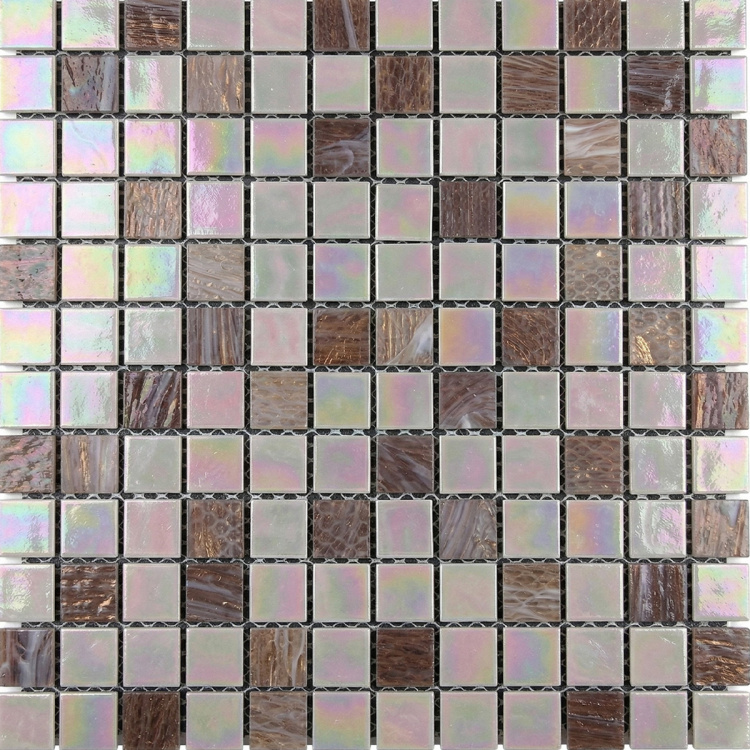 Мозаїка скляна V-MOS A24 Glory Pink Mozaico de Lux