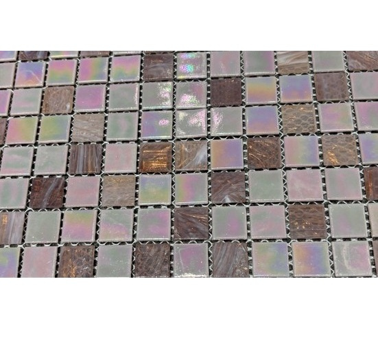 Мозаїка скляна V-MOS A24 Glory Pink Mozaico de Lux