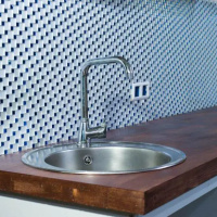 Мозаїка дзеркальна DecorStoneHub Zs-285х285-SG графітова з сатином 285х285 мм візерунок для кухні