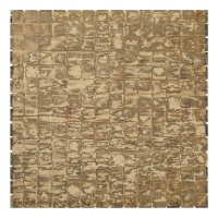 Мозаїка з мармуру D-CORE ZM-8810P Emperador Dark 20x20x4 (305x305) мм глянцева на папері