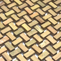 Мозаика из керамогранита Kotto Ceramica MI7 10200415C Muschiato  300 x 300 х 10 ( прямоугольник 10 x 20 )