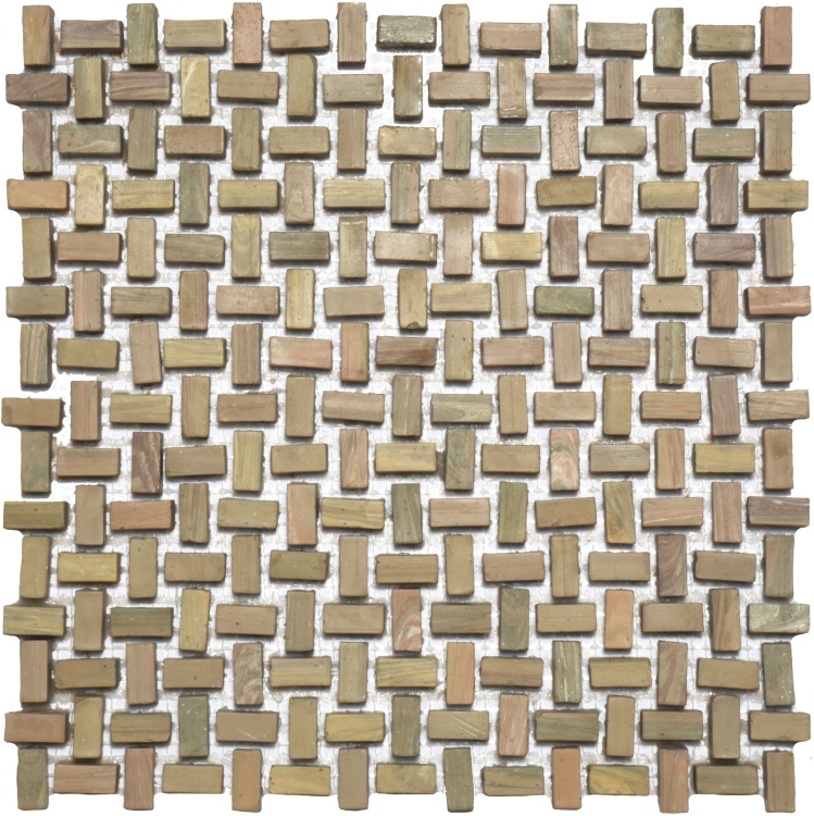 Мозаика из керамогранита Kotto Ceramica MI7 10200415C Muschiato  300 x 300 х 10 ( прямоугольник 10 x 20 )