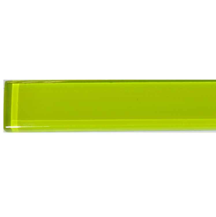 Фриз стеклянный Kotto Ceramica GF 501517 lime  15 х 500 х 8