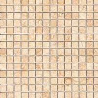 Мозаїка з мармуру D-CORE ZM-8812M Giallo Marble 20x20x4 (305x305) мм глянцева на сітці