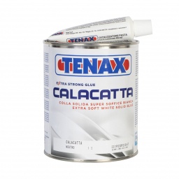 Клей поліефірний Tenax Calacatta білий 1 л, гелеподібний жаростійкий для білого каменю