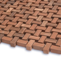 Мозаика из керамогранита Kotto Ceramica MI7 10200416C Noce  300 x 300 х 10 ( прямоугольник 10 x 20 )
