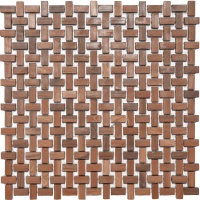 Мозаика из керамогранита Kotto Ceramica MI7 10200416C Noce  300 x 300 х 10 ( прямоугольник 10 x 20 )