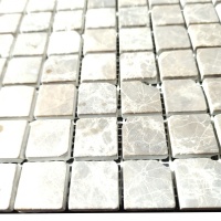 Мозаика из мрамора Матовая МКР-2СВА (23x23) Emperador Light D