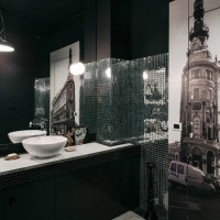 Мозаїка дзеркальна DecorStoneHub Zs-2x2-Z срібляста 274х274 мм в котедж та приватний будинок в бар