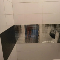 Мозаїка дзеркальна DecorStoneHub Zs-2x2-Z срібляста 274х274 мм в котедж та приватний будинок в бар