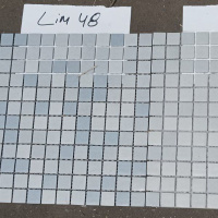 Мозаика стеклянная АкваМо Limited Edition 57 на сетке