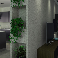 Мозаїка Mozaico De Lux Cl-Mos CCLAYRK23001 Dark Grey Stone 30,5х30,5 см