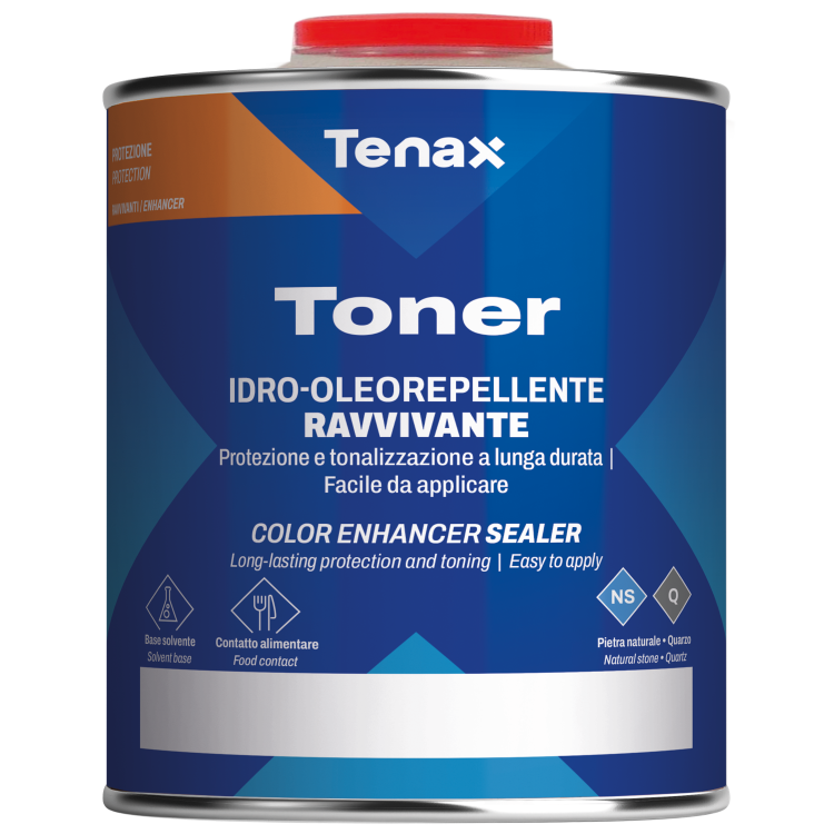 Просочення захисне Tenax Toner 0,25 л, водо-масло-брудовідштовхувальне, тонуюче, для каменю і кварцу на кухні