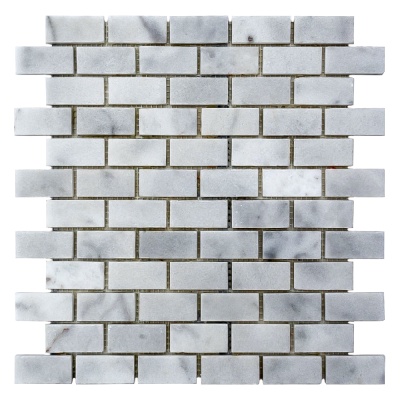 Мозаїка з мармуру Полірована МКР-11П (47x23) White BI