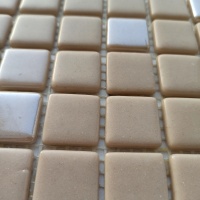 Мозаика из стекла Beige Mono DNV-01 (25) АкваМо