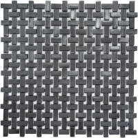 Мозаїка з керамограніту Kotto Ceramica MI7 10200506C Nero 300x300х10 (прямокутник 10x20)