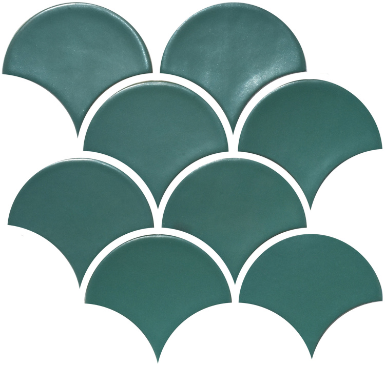 Мозаика керамическая Kotto Ceramica SCALES SC 6017 Aquamarine 240 x 240 x 9 ( 0,037 m.2 )