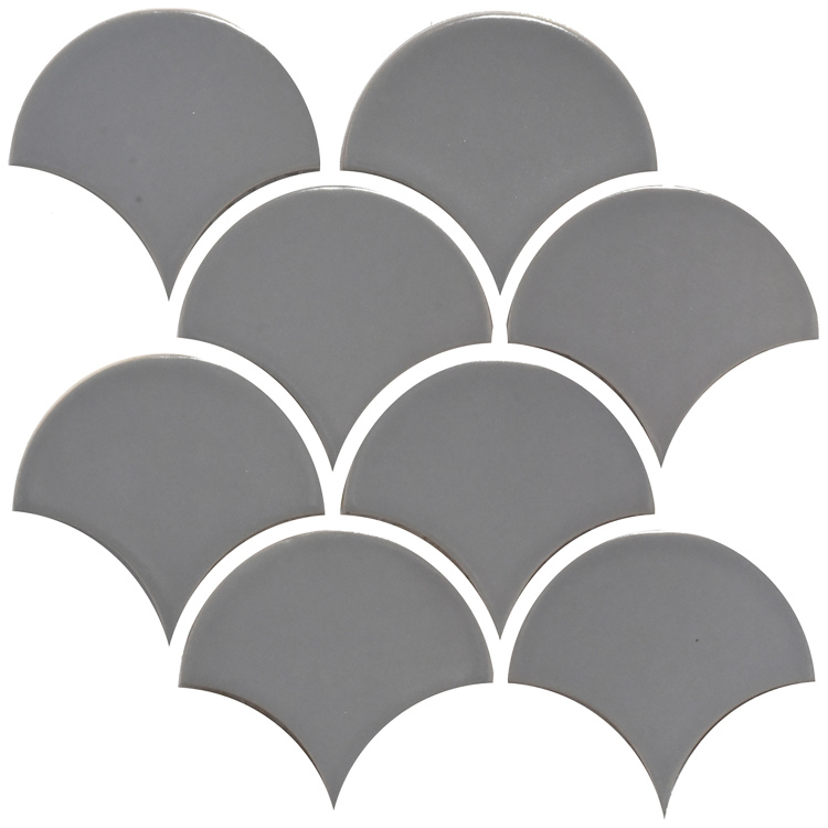 Мозаика керамическая Kotto Ceramica SCALES SC 6019 Silver 240 x 240 x 9 ( 0,037 m.2 )