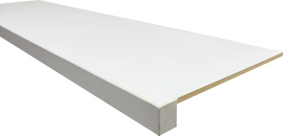 Підвіконня з керамограніту Kotto Ceramica SG 30120020 Superwhite 295х1197 із заглушками