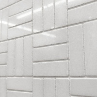 Мозаїка з білого мармуру Thassos Tetris 217