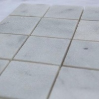 Мозаїка з мармуру Полірована МКР-3П (47x47) White BI