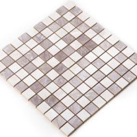 Мозаїка керамічна Kotto Ceramica СМ 3019 C2 gray/white 300 x 300 х 10 ( 25 х 25 )