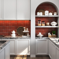 Мозаика из керамогранита Mozaico de Lux CL-MOS GTTC20233(BHTH04066) Red Мозаика из керамогранита Mozaico de Lux CL-MOS GTTC20233(BHTH04066) Red