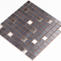 Мозаика керамическая Kotto Ceramica СМ 325027 C2 graphite/metal mat )  300 х 300 х 8   ( 25 х 25 )