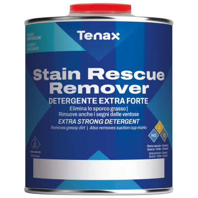 Очищувач Tenax Stain Rescue Remover 1 л, від жирових забруднень та слідів від присосок з каменю, кварцу
