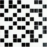 Мозаїка керамічна Kotto Ceramica GM 4001 C2 black/white 300 х 300 х 4 ( 25 х 25 )