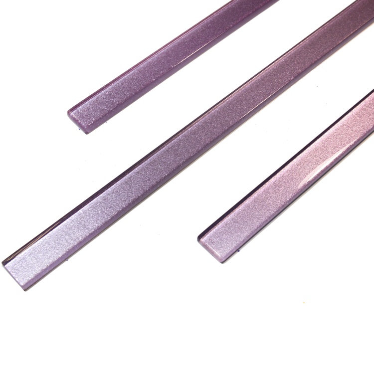 Фриз скляний Kotto Ceramica GF 9028 pink pearl 25 х 900 х 8