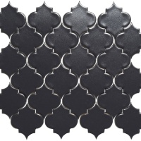 Мозаика керамическая Kotto Ceramica ARABESKA A 6022 Grafit Black  270х300х9 (64х68) 0,063 м2