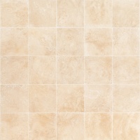 Плитка из травертина Light Filled and Honed 1,2х61х61 см, бежевая матовая заполненная шлифованная Export