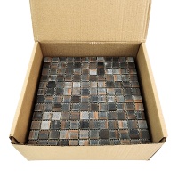 Мозаика стеклянная METALLIC BRONZE AquaMo