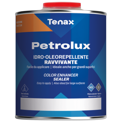 Просочення захисне Tenax Petrolux 1 л, водо- масло- брудовідштовхувальне тонуюче, імпрегнант для каменю