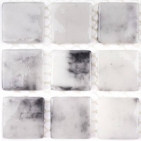 Мозаика стеклянная CALCUTTA WHITE AquaMo