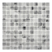 Мозаика стеклянная CALCUTTA WHITE AquaMo