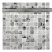 Мозаика стеклянная CALCUTTA WHITE AquaMo