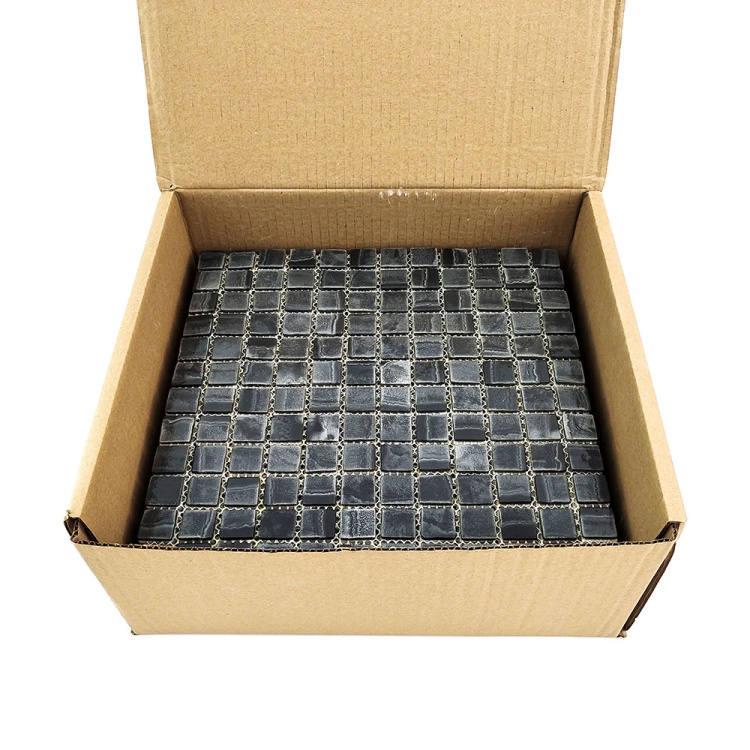 Мозаика стеклянная CEMENTO GREY AquaMo