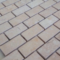 Мозаїка з мармуру Полірована МКР-11П (47x23) Beige Mix