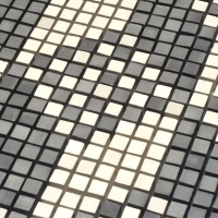Мозаика из керамогранита Kotto Ceramica MI7 K0605 Geometria рапорт Salino/Bucchero
