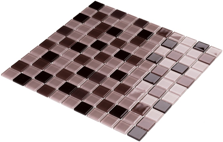 Мозаика керамическая Kotto Ceramica GM 4010 C3 coffe d/coffe m/coffe w  300 х 300 х 4   ( 25 х 25 )