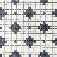 Мозаика из керамогранита Kotto Ceramica MI7 K060600 Eleganza рапорт Nero/Salino